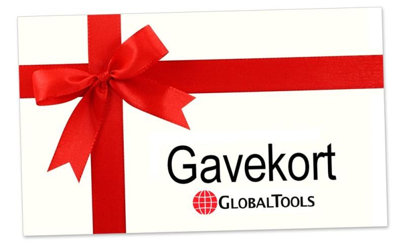 Gavekort - Print selv Globaltools