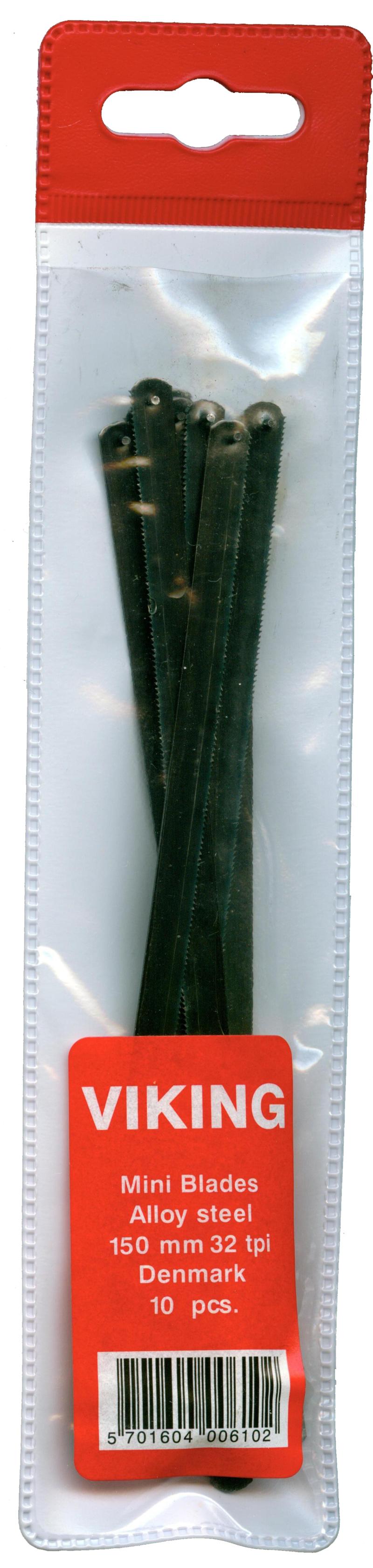 Nedstrygerklinger 150 mm mini 10stk Viking