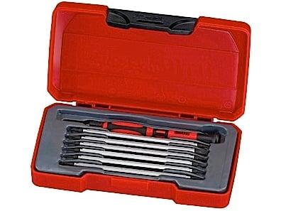 Finmekanikerskruetrækkersæt Tengtools 8 dele Teng tools