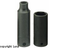 Slagtop Tengtools 3/8" - 8 mm løs lang Teng tools