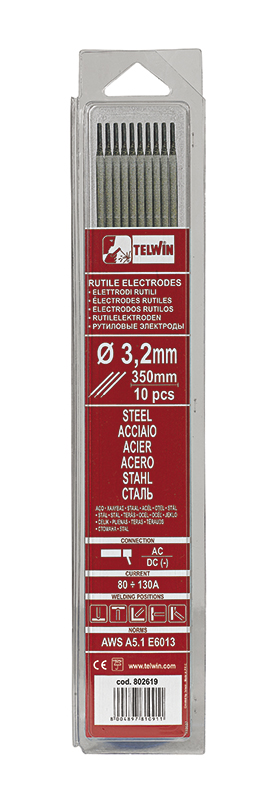 Rutile elektroder Ø 2