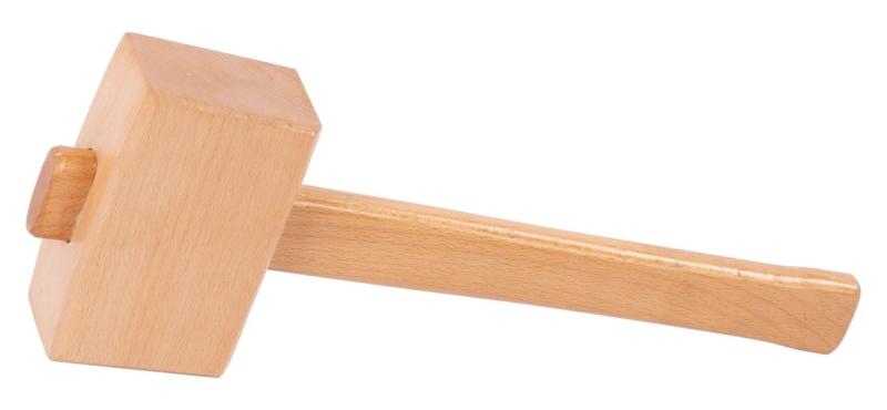 Træhammer 120 x 50 mm bøgetræ Kreator