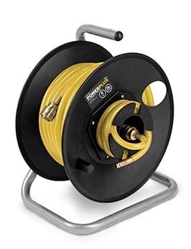 Trykluftslange 1/4" 20 meter på tromle PowerPlus