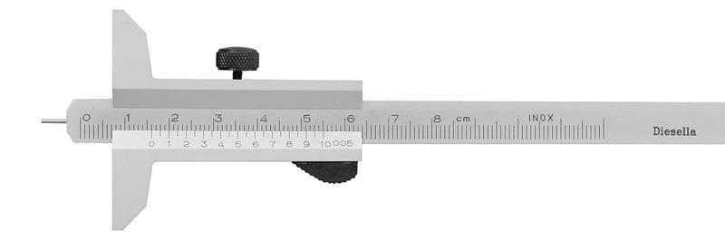 Dybdeskydelære 0- 80 mmx0