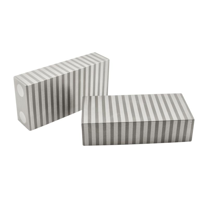 Lamel blokke 100x50x25 mm i sæt (Stål-alu) Diesella