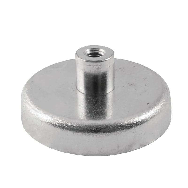 Ferrit pottemagnet Ø16 mm med M3 gevindbøsning (15N) Diesella