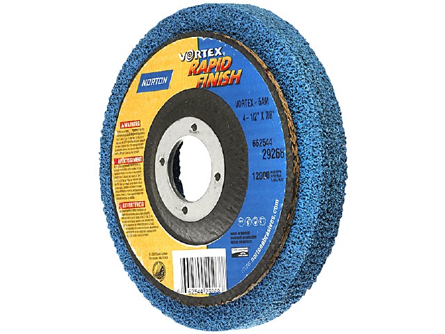 Overfladepudserondel Norton Bear-Tex Rapid Finish VORTEX 115x13x22 mm 5AM Norton