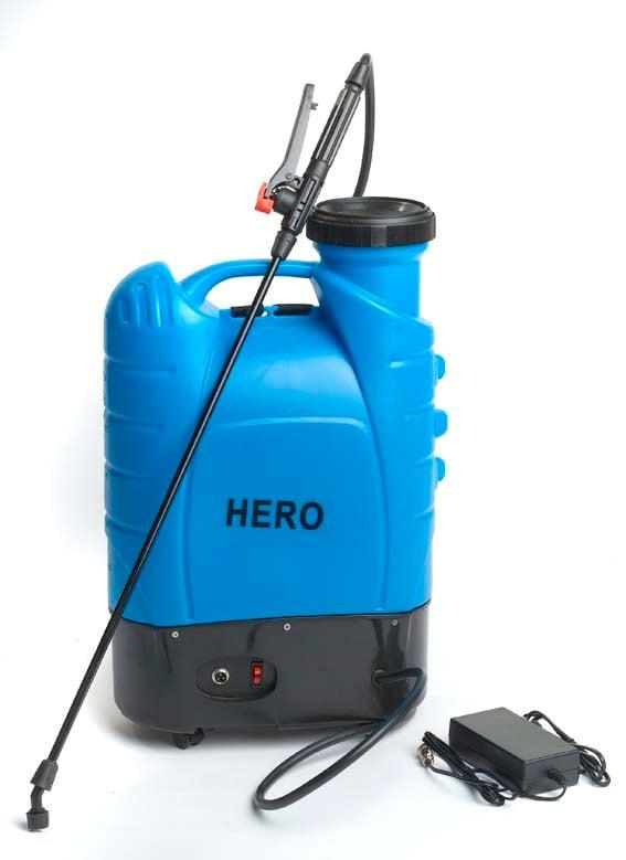 HERO Rygsprøjtesæt med motor 15 ltr. Hero-Tools