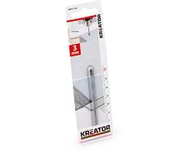 Flise og Glasbor 3 mm x 60 mm Kreator