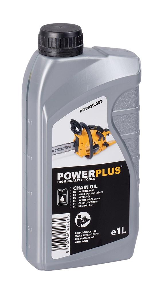 Kædesavs olie 1 liter PowerPlus