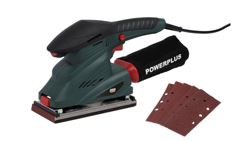 Rystepudser 250 Watt i + 5 papir PowerPlus