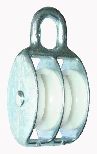 Galvaniseret blok dobbelt 25 mm RYOM