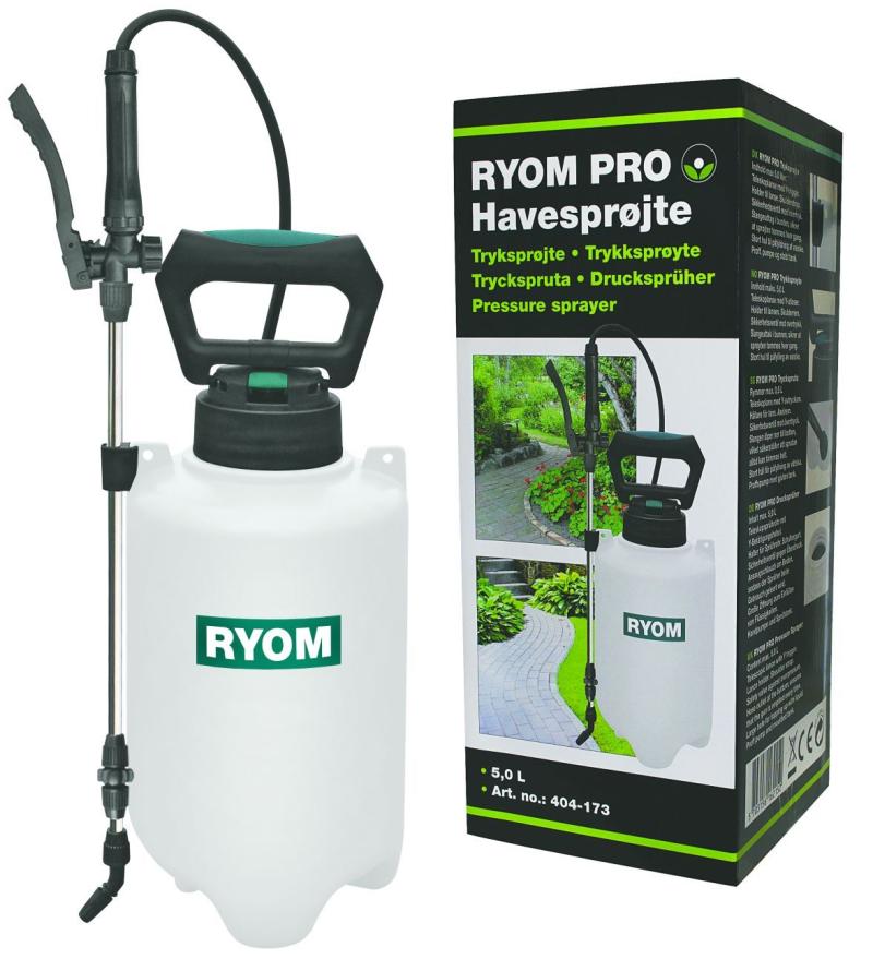 Tryksprøjte RYOM PRO        5 ltr RYOM
