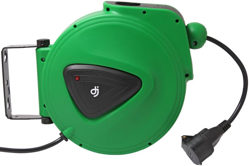 DJ TOOLS kabelopruller DKstik 20mtr 3Ã1