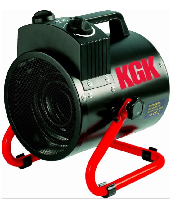2Kw - KGK Varmeblæser KGK