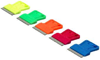 Fönsterskrapa neon 100-pack ANZA