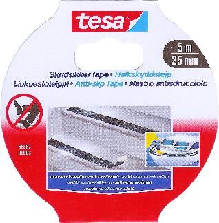 Halkskyddstejp te 50mmx15m sv TESA