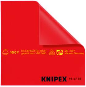 Underlag af gummi 98 67 05 1000V 500x500x1 mm Knipex