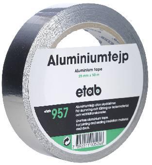 Tejp aluminium 957 25mmx50m ETAB
