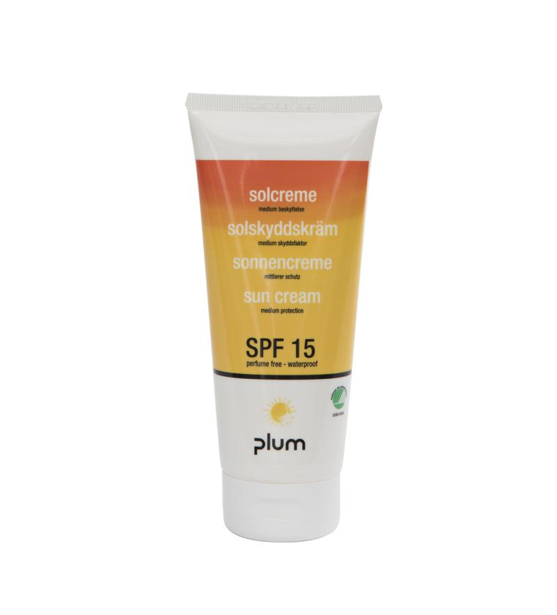 Solcreme SPF 15 200 ml Plum