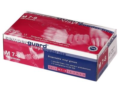 Handske semp. Vinyl pf Str. 10 Semperit