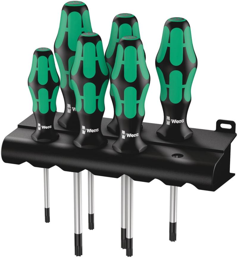 Skruetrækkersæt torx 367-6 Wera