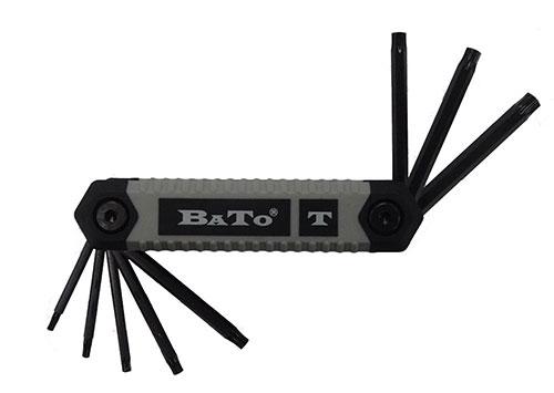 BATO Stiftnøglesæt knivmodel Torx 9-40. 8 dele. Bato