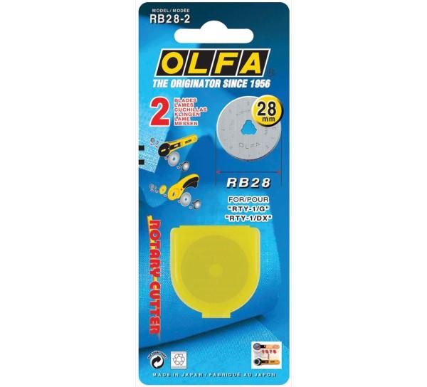 BATO Olfa knivblade rulle 28mm. RB28-2. Olfa