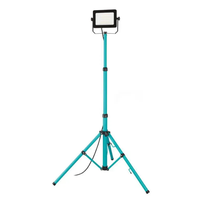 EGLO Arbejdslampe Stativ 50w 4500lm Ip65 Turkis - Arbejdslampelampe - 900538 Eglo