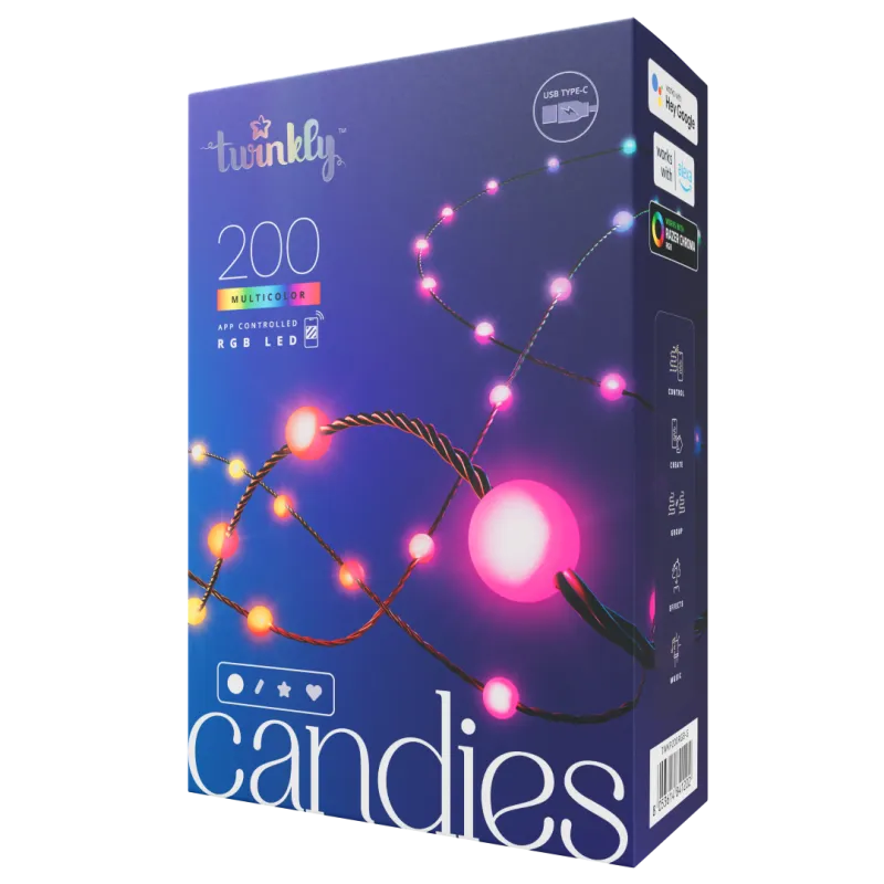 Twinkly Candies Pearl 200led Twinkly