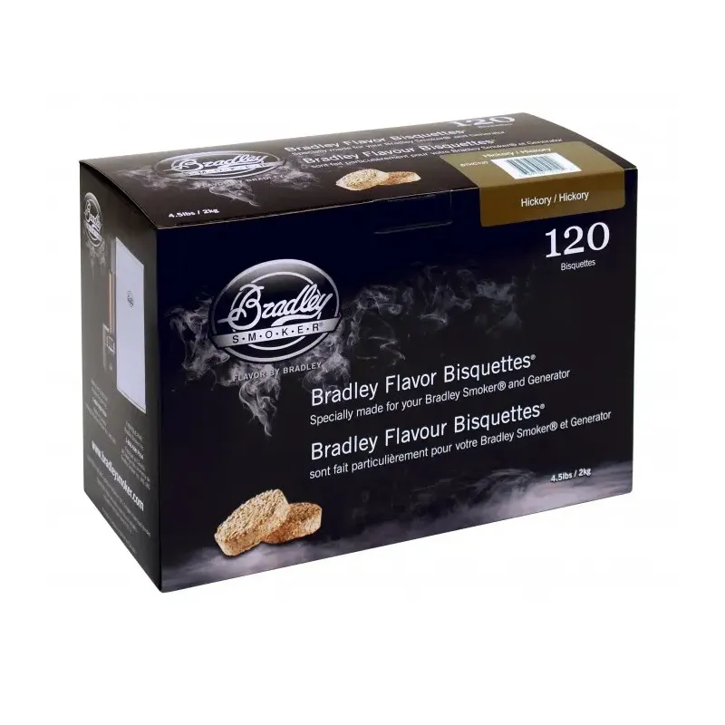 Bradley Hickory Bisquettes 120 stk. Bradley Smoker