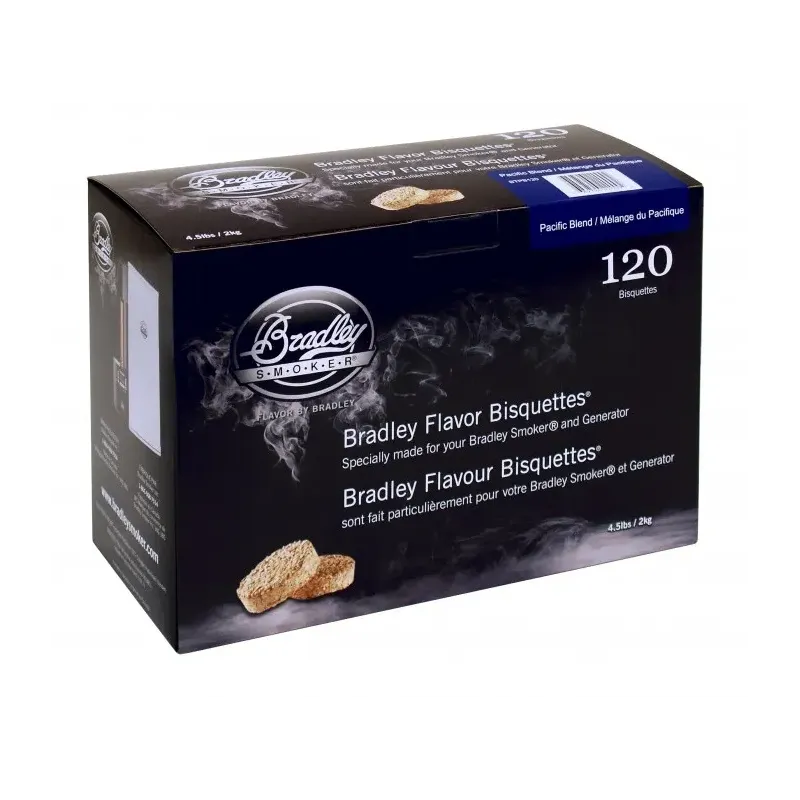 Bradley Pacific Blend Bisquettes 120 stk. - Udg. Bradley Smoker