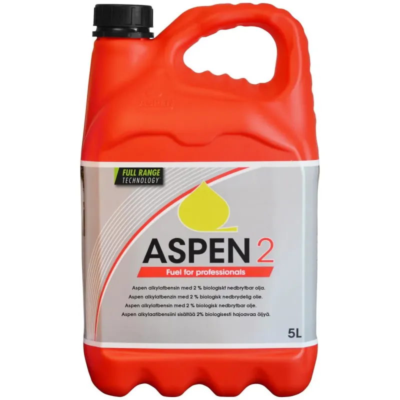 Aspen Alkylatbenzin 2 TAKT - 5 liter Homeshop