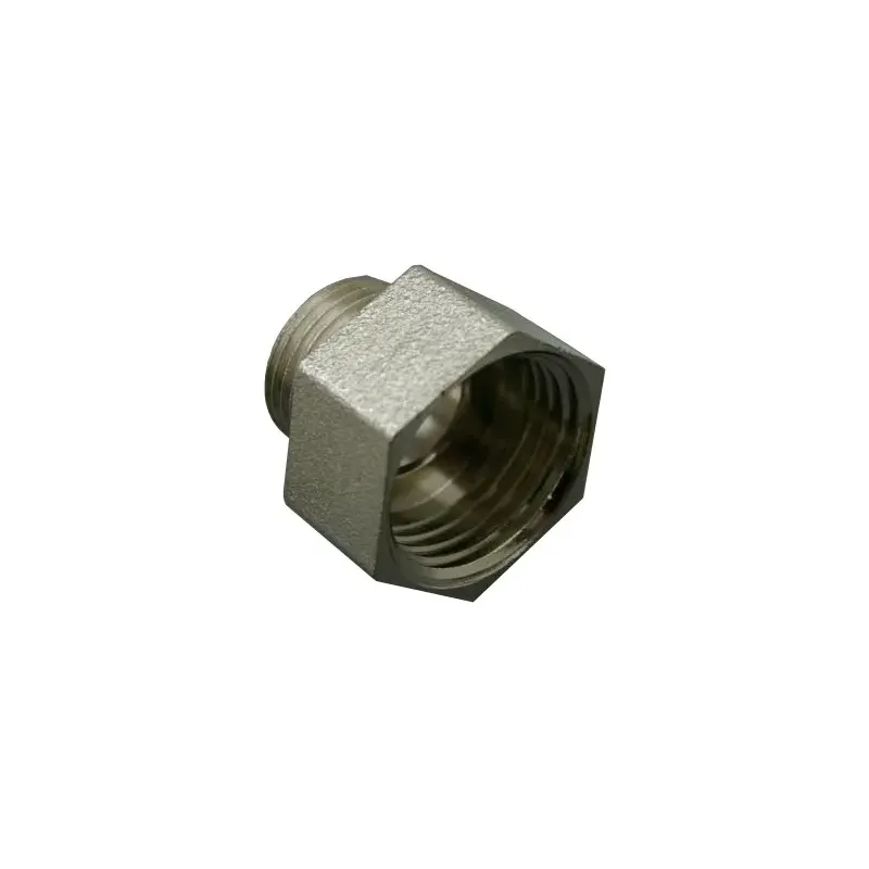 Overgangssæt Til Armatur- Slanger 1/2"X3/8"  Krom VVS Trading A/S