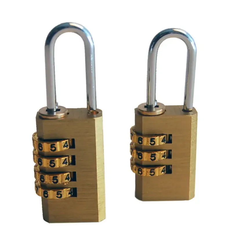 Mi-lock Kodelåse messing 2 stk. Mi lock