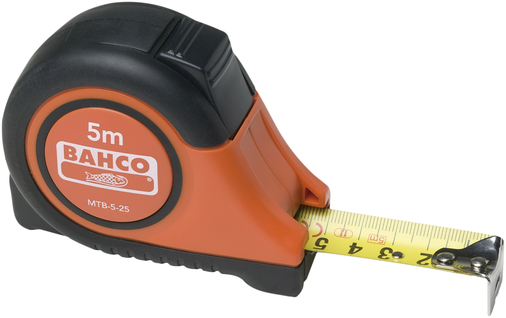 Båndmål 5 mtrÃ25 mm mm/" MTB-5-25-M-E m/magnet Bahco