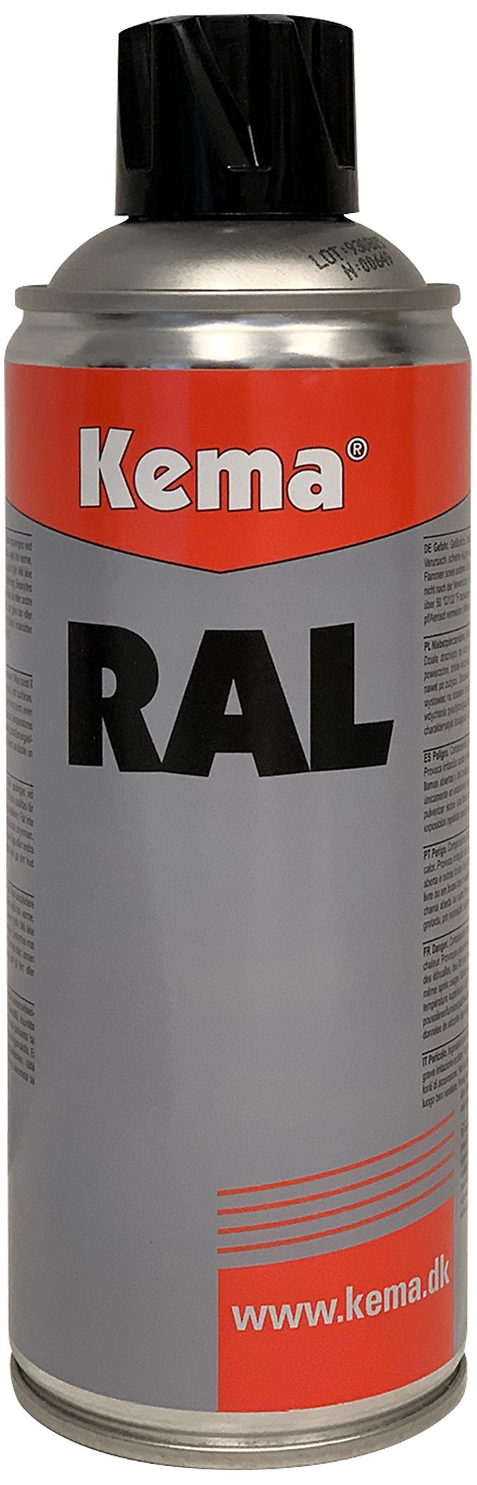 Kema industrilak RAL-3002 karminrød spray 400ml Kema