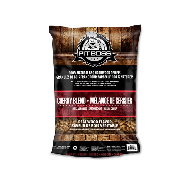 Pitboss Træpiller - Cherry 9 Kg. Pitboss