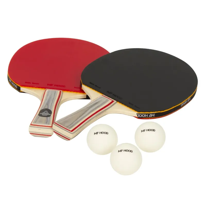 2 bordtennisbat med 3 bolde - 901021 Euro Play