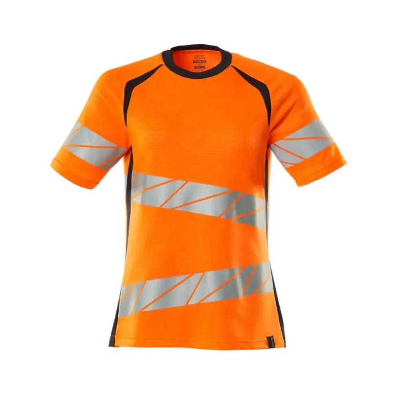 Mascot  Accelerate Safe T-shirt 19092-771 Dame - Hi-Vis Orange-Mørk Marine Mascot