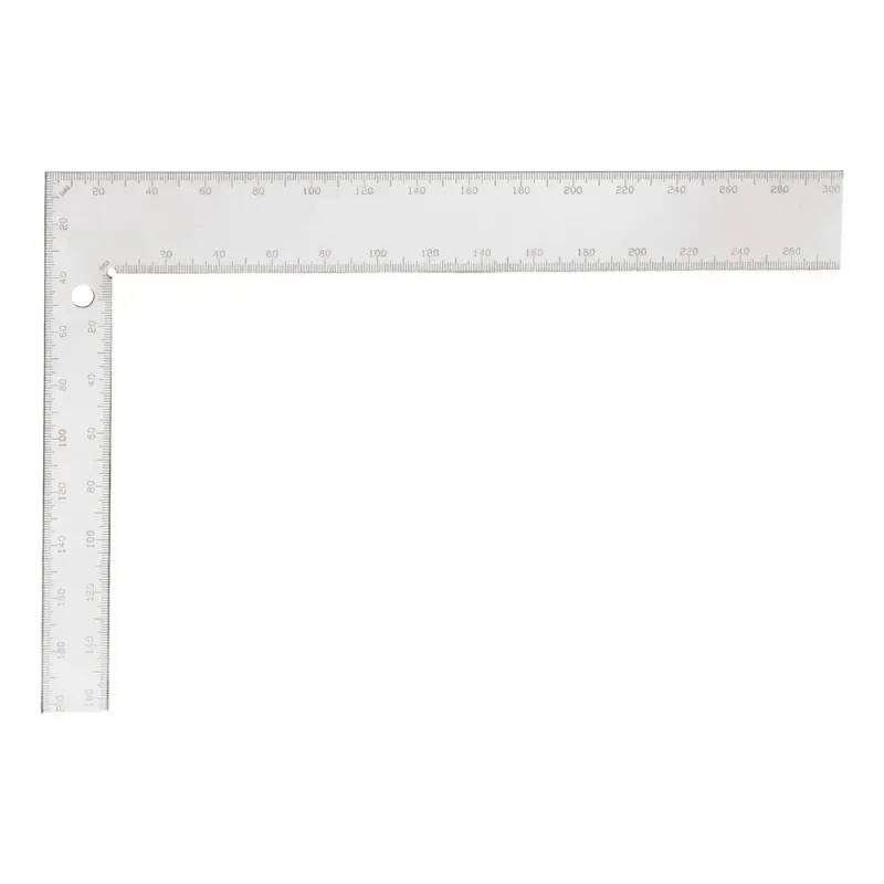 Empire Stål-geringsvinkel (200 mm x 300 mm) metriske og tomme gradinddelinger - 100IM Empire