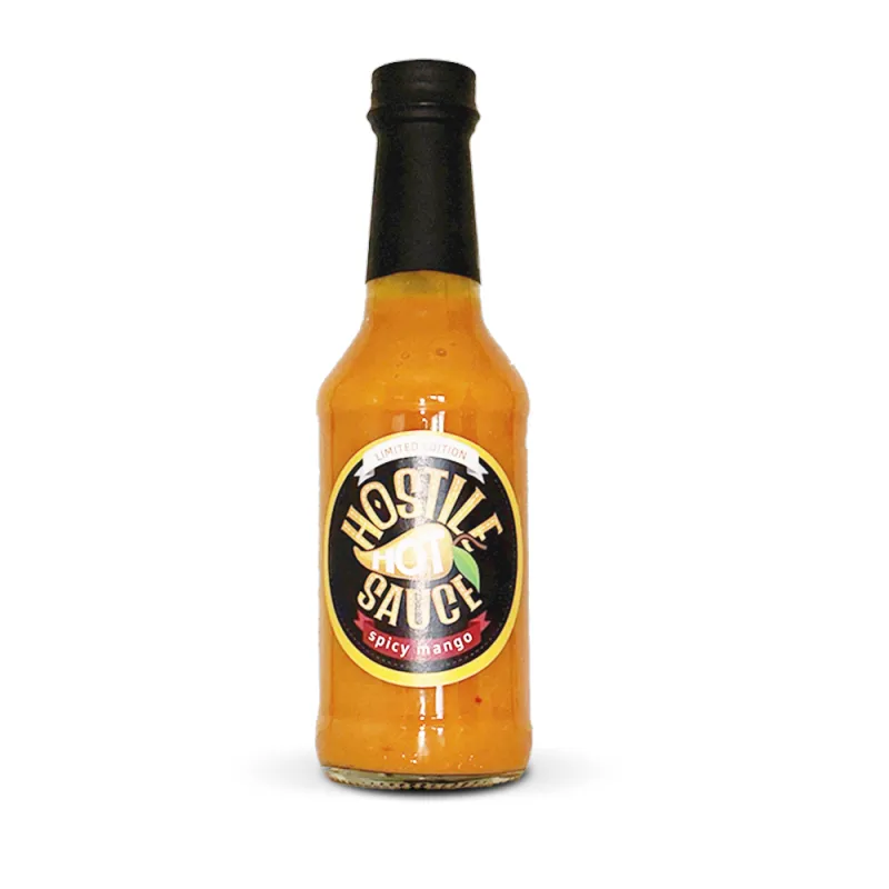 Hostile Hot Sauce Spicy Mango Hostile Hot Sauce