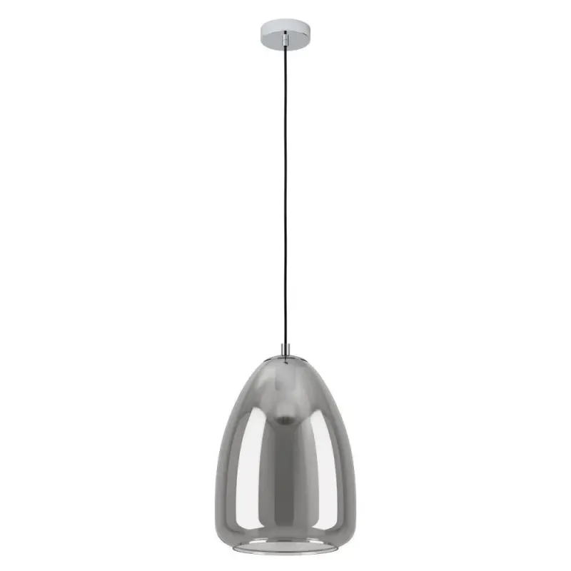 EGLO Alobrase Pendel E27 Ø300 Røg - Pendellampe - 98614 Eglo