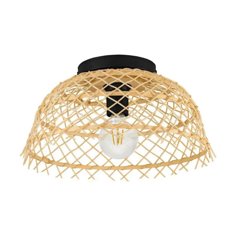 EGLO Ausnby Loft E27 Ø370 Natur - Loftlampe - 43831 Eglo