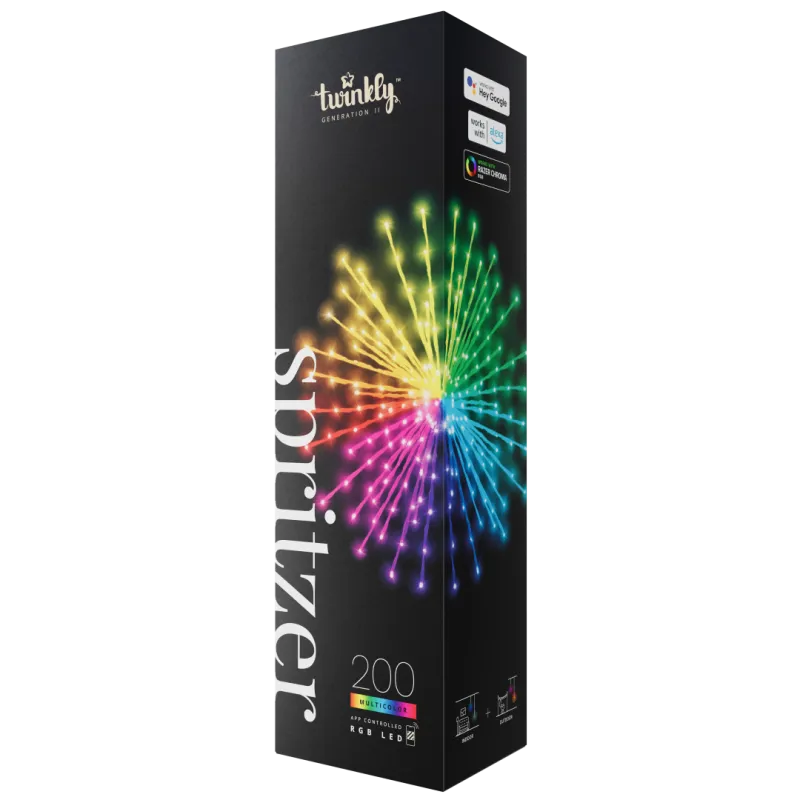 Twinkly Light Spritzer Burd 200LED RGB Twinkly