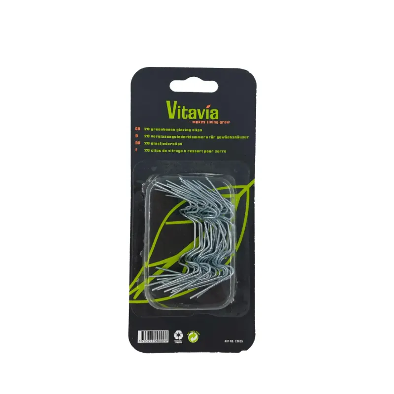 Vitavia Glasclips Blanke 20 Stk. Vitavia