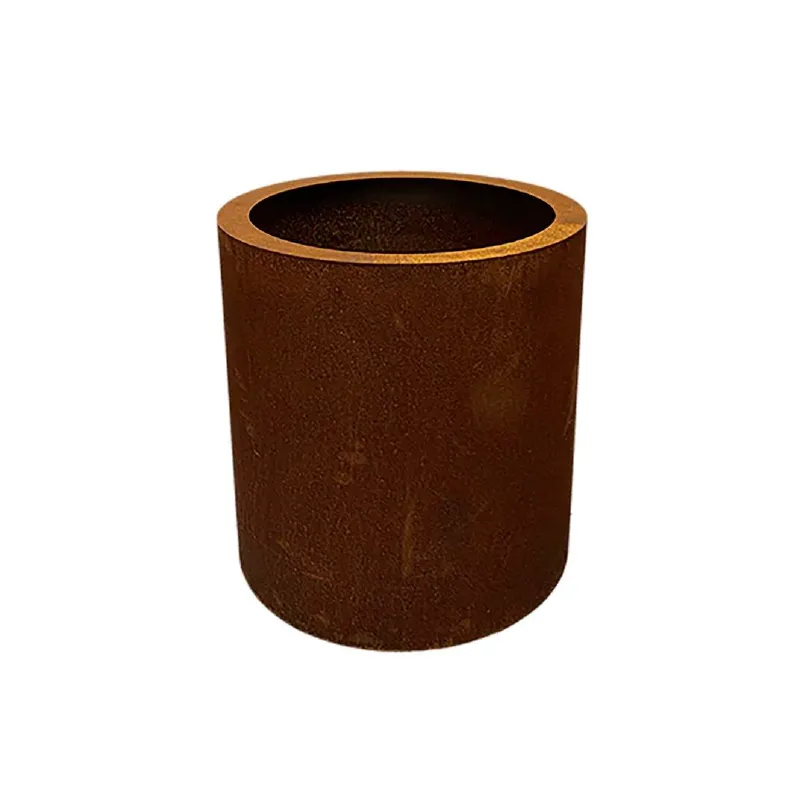 Njord Rund krukke I Cortenstål - 40 cm Njord Space to Grow