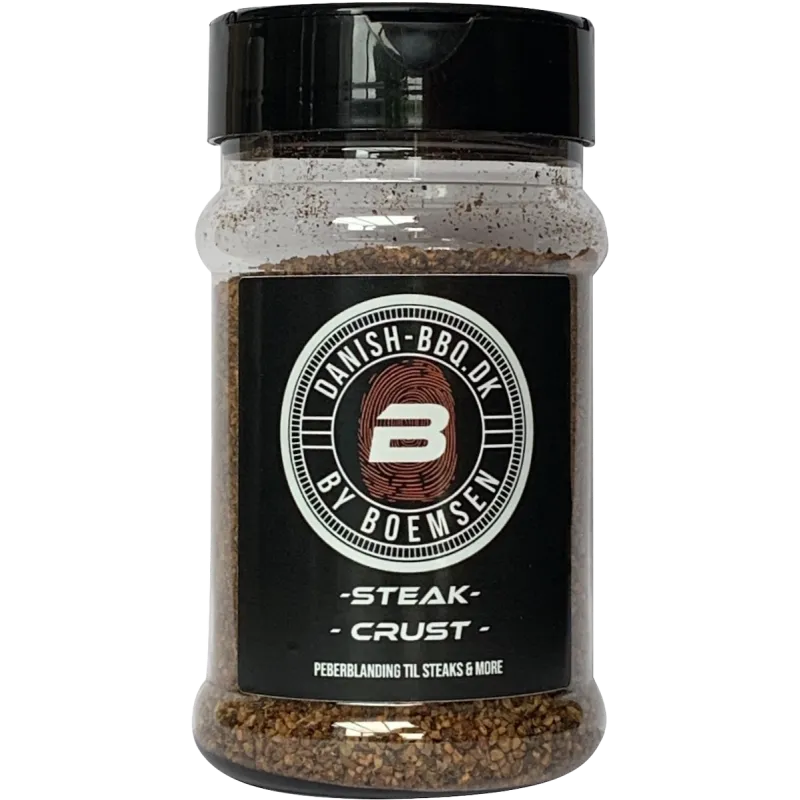 Danish BBQ - Steak Crust - 180G - Rub Danish BBQ by Boemsen