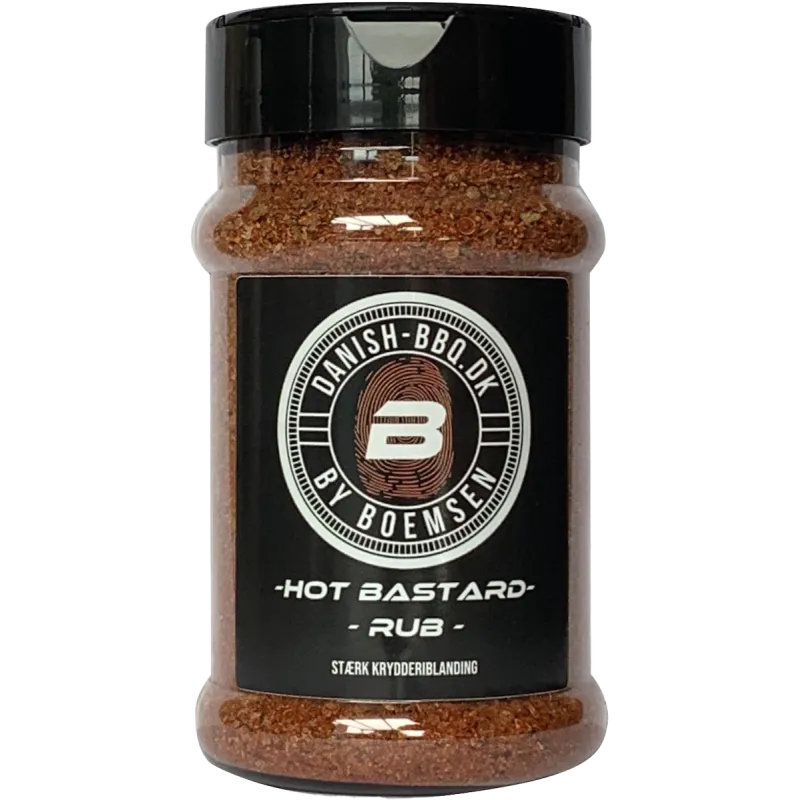 Danish BBQ - Hot Bastard - 180G - Rub Danish BBQ by Boemsen