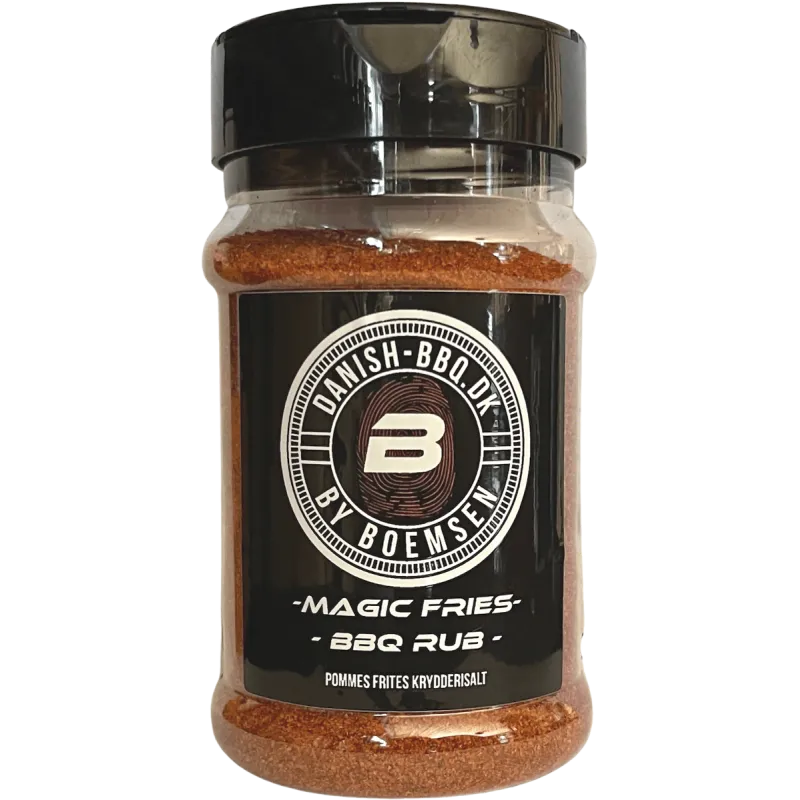 Danish BBQ - Magic Fries - 240G - Rub Danish BBQ by Boemsen